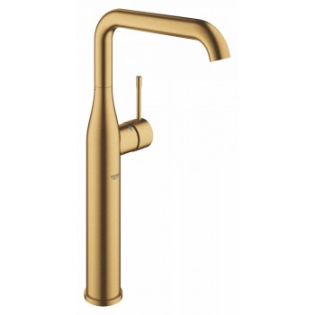 Baterie bucatarie cu pipa rotativa inalta, Grohe Essence XL, auriu, 24170GN1 - 1