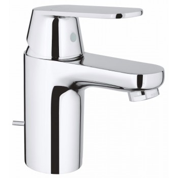 Baterie lavoar cu ventil pop-up, Grohe Eurosmart Cosmopolitan, crom, 3282500E - 1