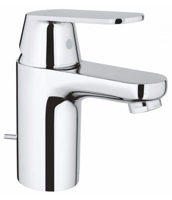 Baterie lavoar cu ventil pop-up, Grohe Eurosmart Cosmopolitan, crom, 3282500E - 1