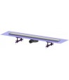 Set rigola de dus cu capac inox, Kessel Linearis Compact, 85cm, Multistop, faiantabil, 45600.64FM - 1