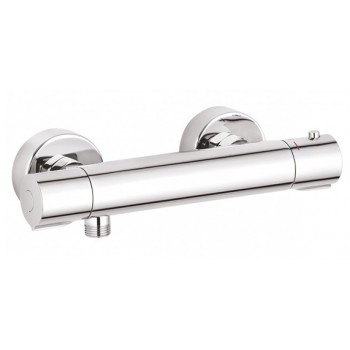 Baterie dus cu termostat, Kludi Basic, crom, 350020538 - 1