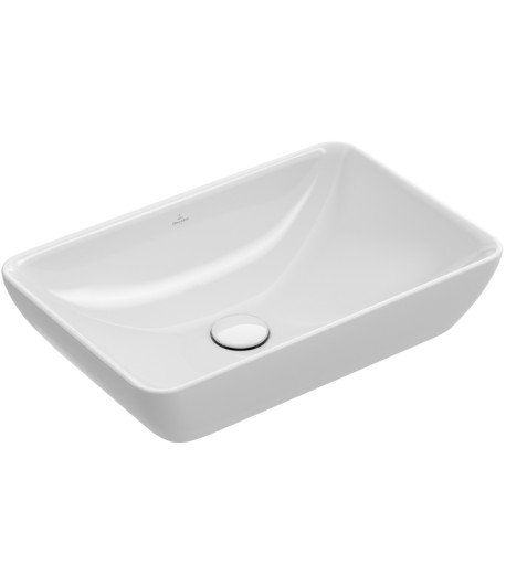Semi-recessed washbasin Rectangle Venticello, 411355, 550 x 360 mm
