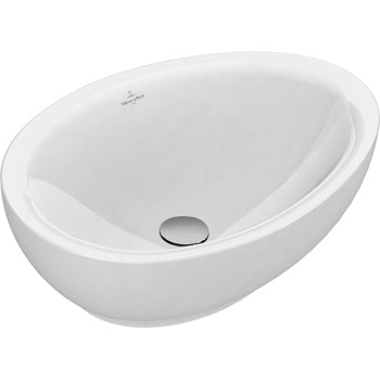 Surface-mounted washbasin Oval Aveo new generation, 413260, 595 x 440 mm