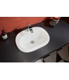 Built-in washbasin Oval O.novo, 416156, 560 x 405 mm