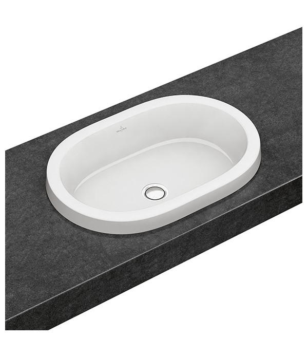 Built-in washbasin Oval Architectura, 416660, 615 x 415 mm