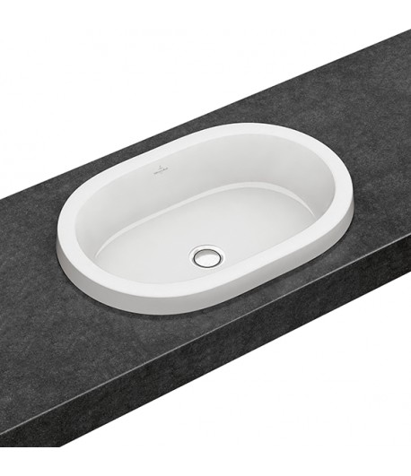 Built-in washbasin Oval Architectura, 416660, 615 x 415 mm
