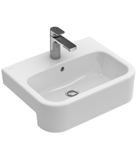 Semi-recessed washbasin Rectangle Architectura, 419055, 550 x 430 mm