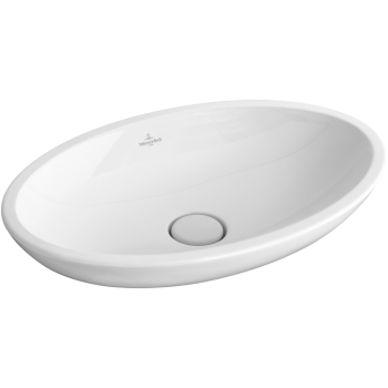 Surface-mounted washbasin Oval Loop & Friends, 515100, 585 x 380 mm