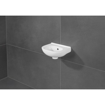 Handwashbasin Compact Oval O.novo, 536036, 360 x 275 mm