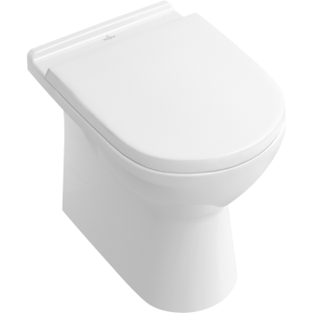 Washdown toilet Oval O.novo, 565710, 360 x 560 mm