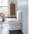 Washdown toilet for close-coupled toilet-suite Oval O.novo, 565810, 360 x 640 mm