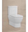 Washdown toilet for close-coupled toilet-suite Oval Architectura, 568610, 370 x 700 mm