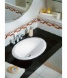 Built-in washbasin Oval Loop & Friends, 615520, 570 x 410 mm
