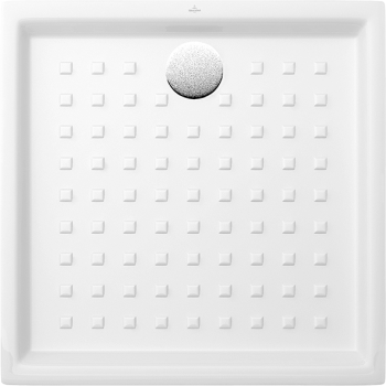 Square shower tray Square O.novo, 622190, 900 x 900 x 60 mm, Shower tray depth: 30 mm