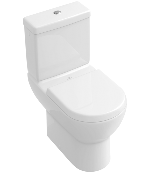 Washdown toilet for close-coupled toilet-suite Oval Subway, 660910, 370 x 670 mm
