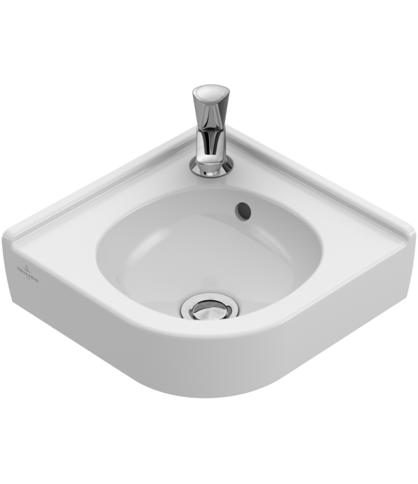 Corner handwashbasin Rectangle O.novo, 731032, Side length: 320 mm