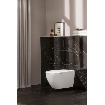 Toilet flush plate Angular ViConnect, 922160, 253 x 145 x 20 mm