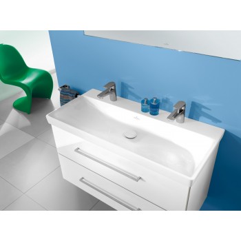 Vanity washbasin Rectangle Avento, 4156A1, 1000 x 470 mm
