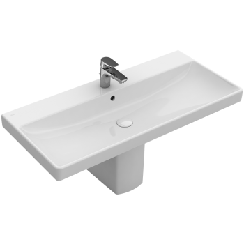 Vanity washbasin Rectangle Avento, 4156A2, 1000 x 470 mm