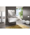 Washdown toilet, rimless Rectangle Venticello, 4613R0, 375 x 560 mm
