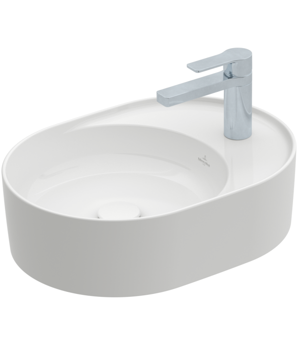 Surface-mounted washbasin Oval Collaro, 4A1551, 510 x 380 mm