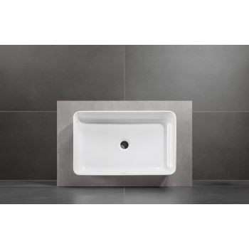 Surface-mounted washbasin Rectangle Collaro, 4A2056, 560 x 360 mm