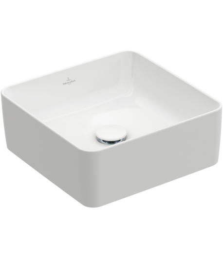 Surface-mounted washbasin Square Collaro, 4A2138, 380 x 380 mm