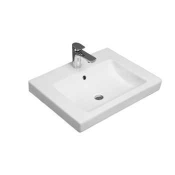 Built-in washbasin Rectangle O.novo, 4A3260, 610 x 480 mm