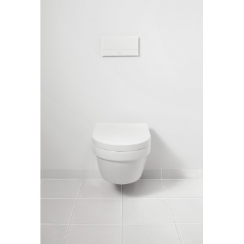 Washdown toilet, rimless Oval Architectura, 5684R0, 370 x 530 mm