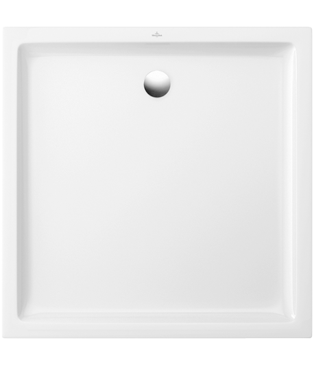 Square shower tray Square O.novo Plus, 6210D4, 900 x 900 x 60 mm