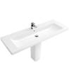 Vanity washbasin Rectangle Subway 2.0, 7176D0, 1300 x 470 mm