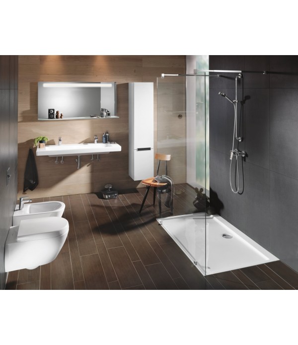 Vanity washbasin Rectangle Subway 2.0, 7176D2, 1300 x 470 mm