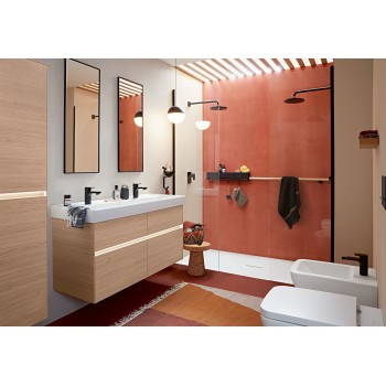 Toilet seat and cover Rectangle Venticello, 8M22S1, 