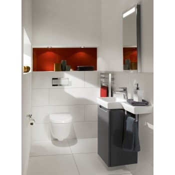 Toilet seat and cover Compact Oval Subway 2.0, 9M69S1, 