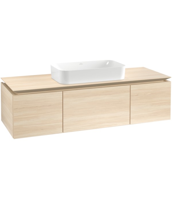 Vanity unit Angular Legato, B74300, 1400 x 380 x 500 mm