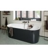 Bath Back-to-wall bath Oberon 2.0, UBQ180OBR9CDBCV, 1800 x 800 mm