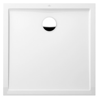 Shower tray Square Futurion Flat, UDQ0900FFL1V, 900 x 900 x 17 mm