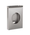 Dispenser de pungi sanitare din oțel inox, finisaj periat