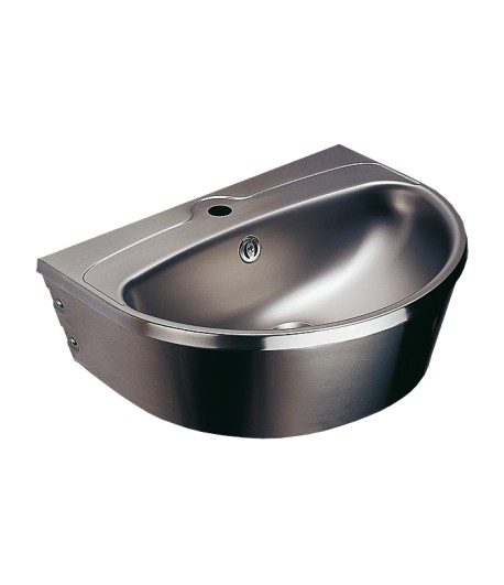 Lavoar din oțel inox cu gaură pentru baterie