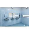 Lavoar din oțel inox cu gaură pentru baterie