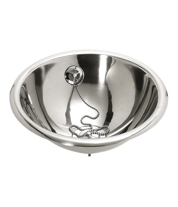 Lavoar din oțel inox de încastrat, Ø 320 mm