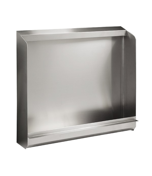 Pisoar tip jgheab de pardoseală din oțel inox, fără unitate de spălare, 1800 mm