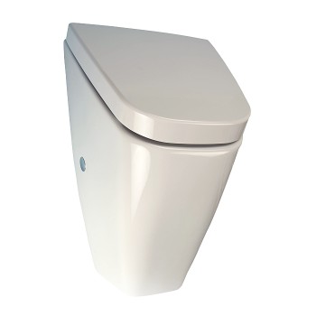 Pisoar Vila cu robinet de spălare cu senzor radar, cu capac (sistem Soft-close), 6 V