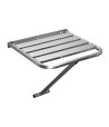 Scaun de duș rabatabil din oțel inox, 450x450 mm, finisaj periat