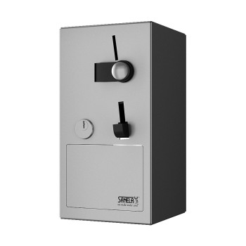 Unitate de duș cu monezi sau token, 24 V DC, control interactiv
