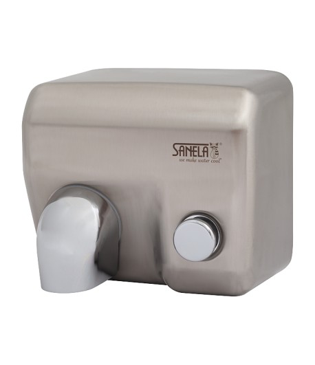 Uscător de mâini manual din oțel inox